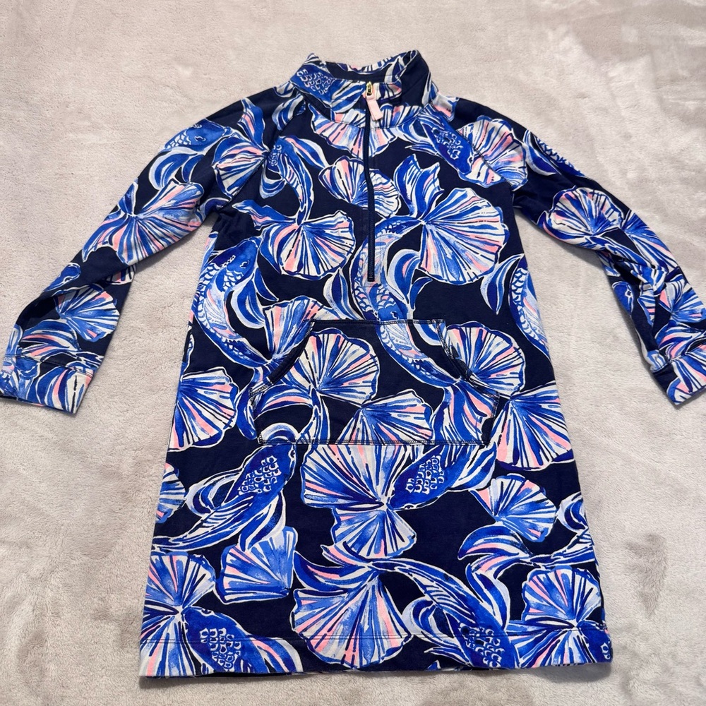 Lilly Pulitzer Mini Skipper Dress girls size large‎ 8-10